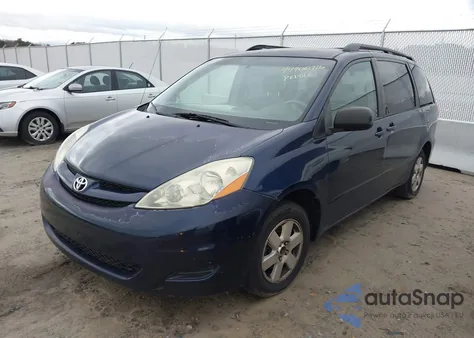 2006 Toyota Sienna Le из США, поврежденный, VIN 5TDZA23C66S460873